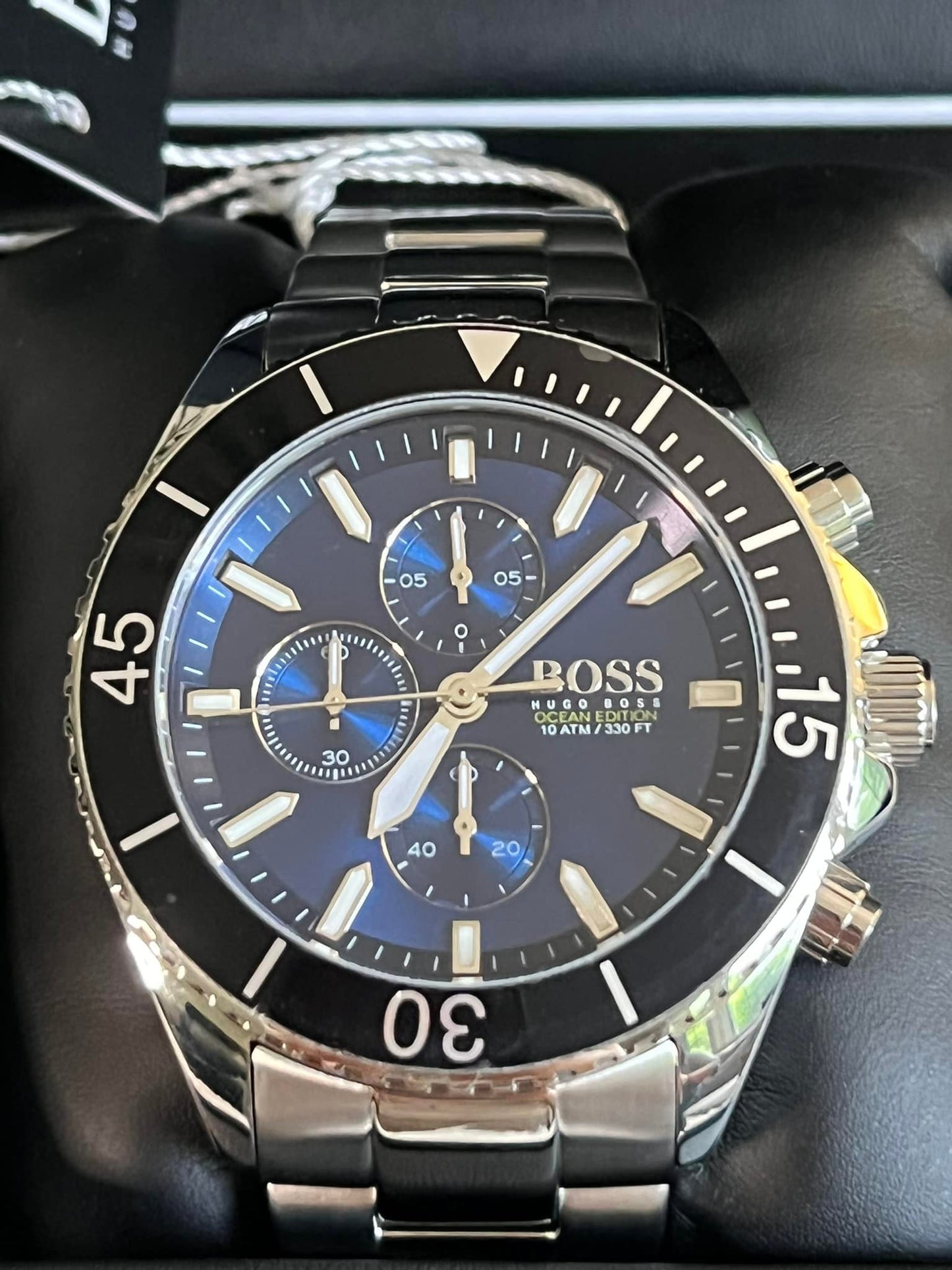 Hugo Boss Men’s Ocean Blue Dial Watch