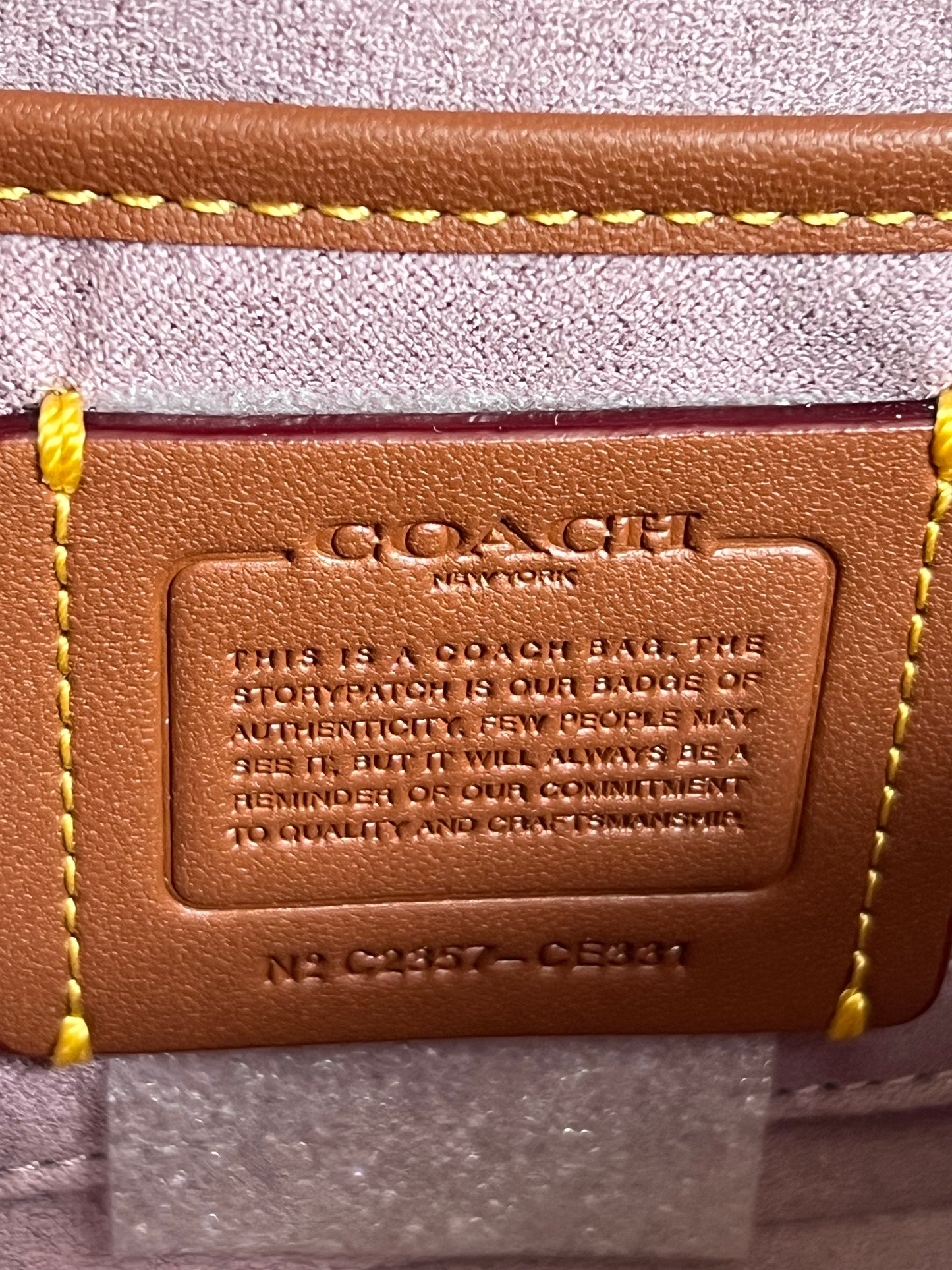 Coach Studio Baguette Bag