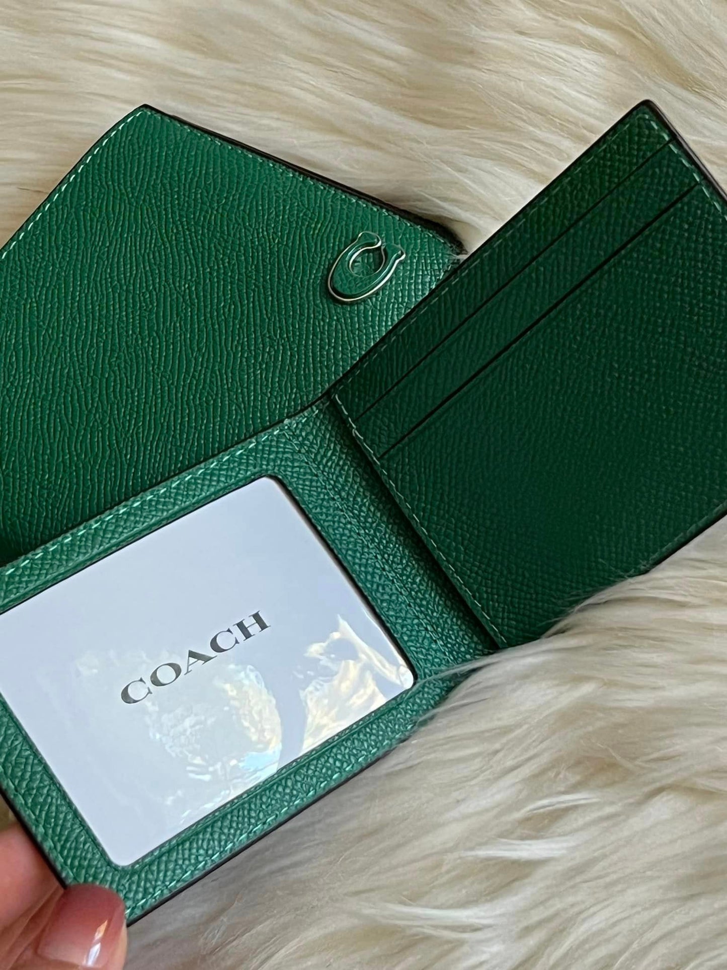 Coach Men’s 3-in-1 Wallet with Signature Canvas Interior