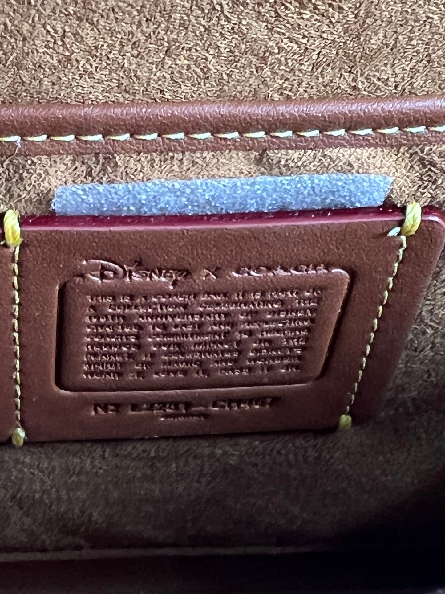 Disney X Coach Studio Shoulder Bag with Mickey Mouse and Bugs