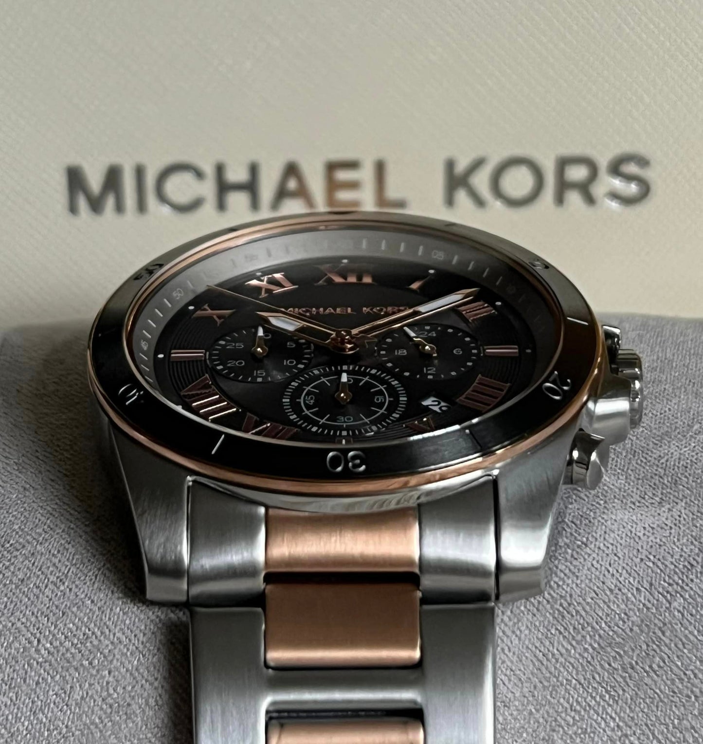 Michael Kors Men’s Oversized Alek Two-Tone Watch