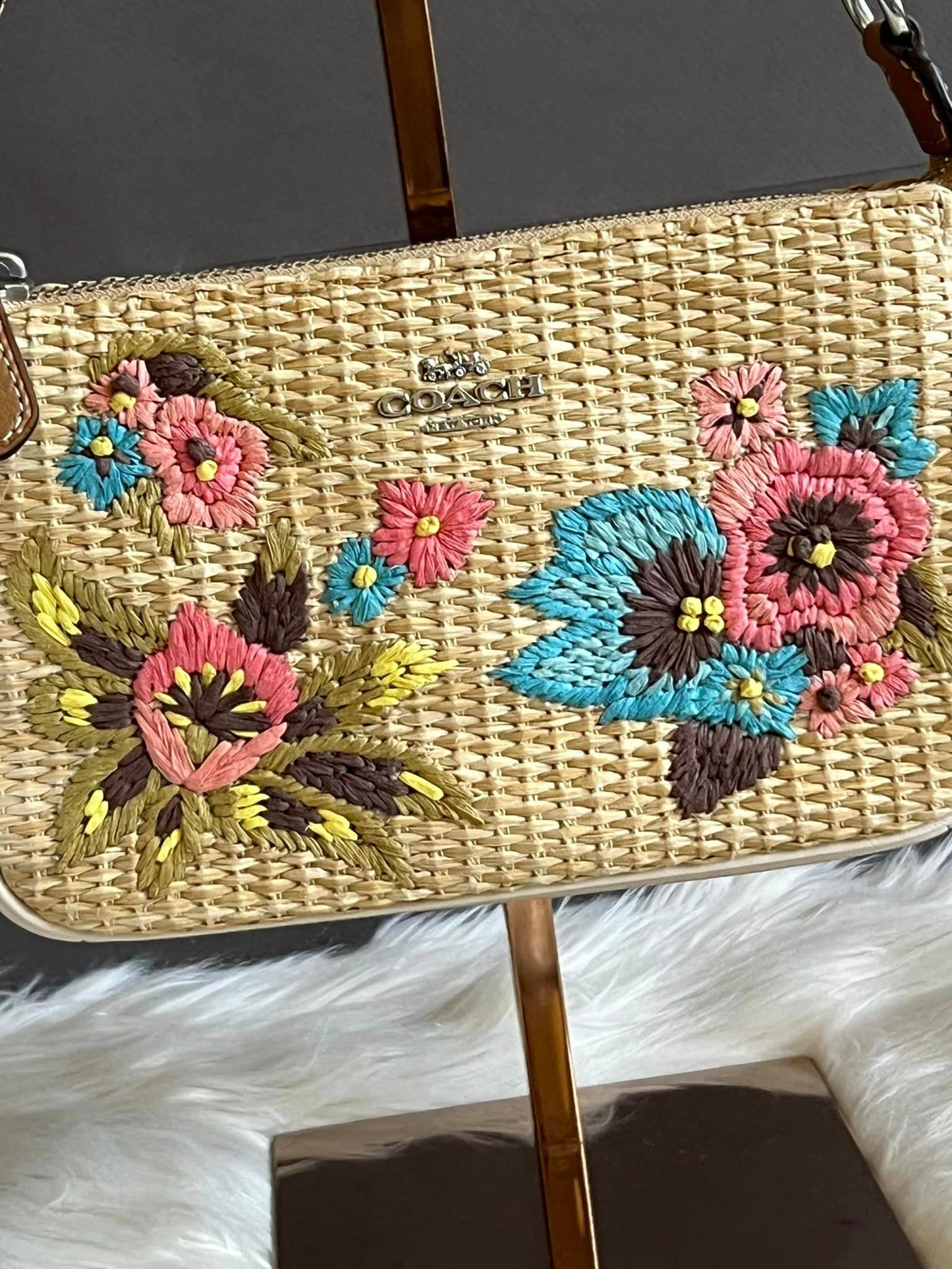 Coach Nolita 19 with Floral Embroidery