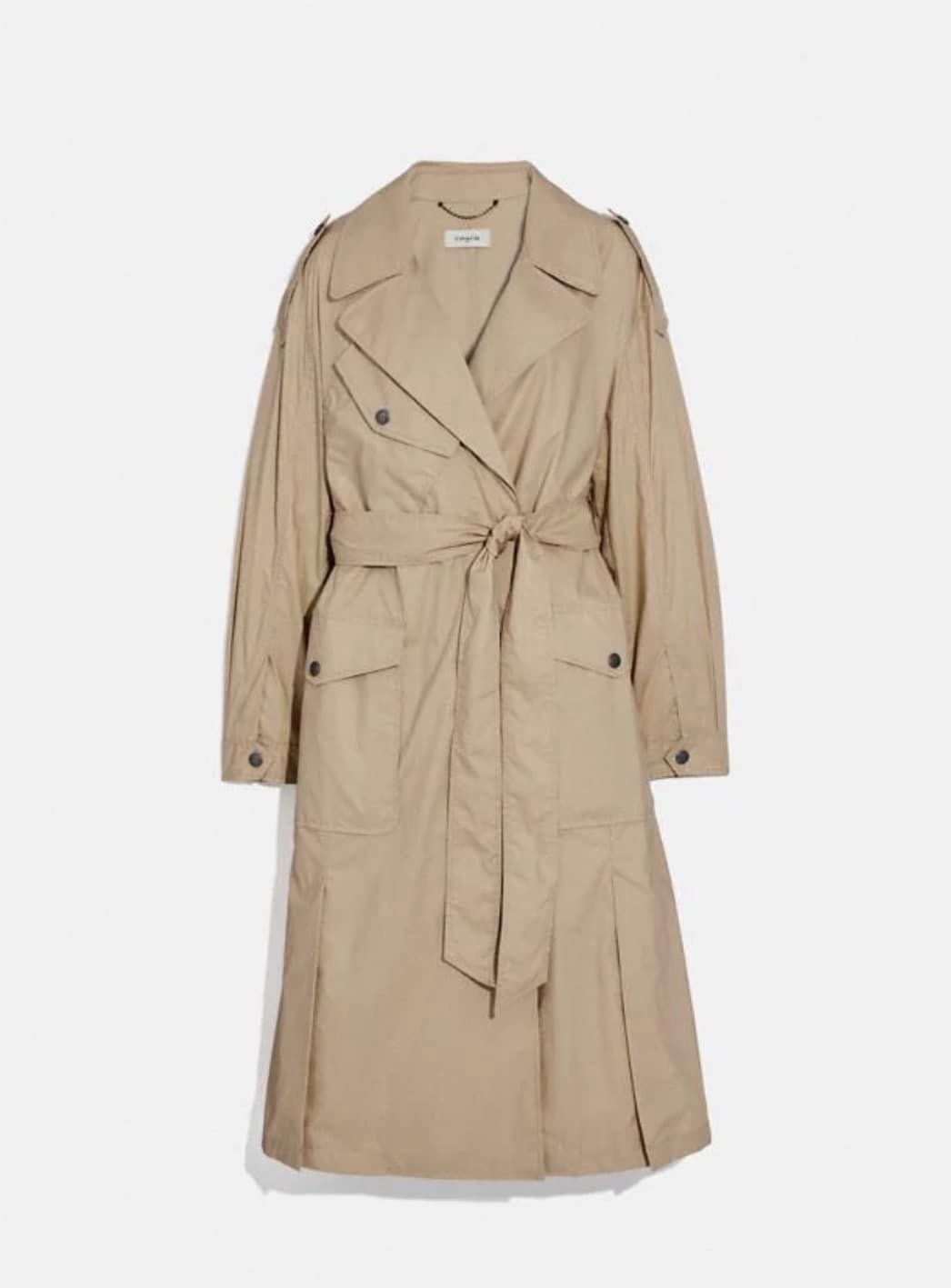 Coach Oversized Trench Coat