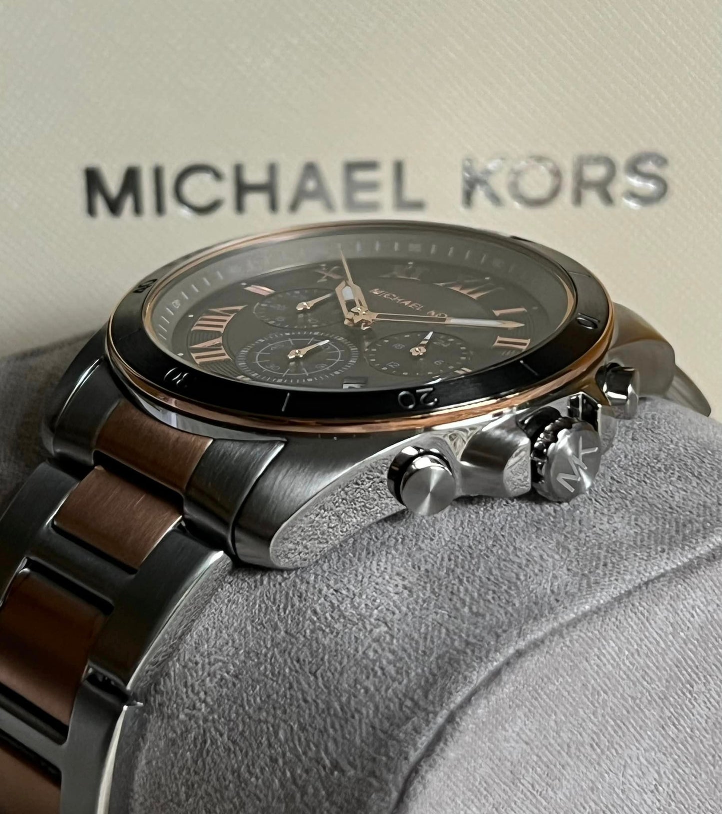 Michael Kors Men’s Oversized Alek Two-Tone Watch