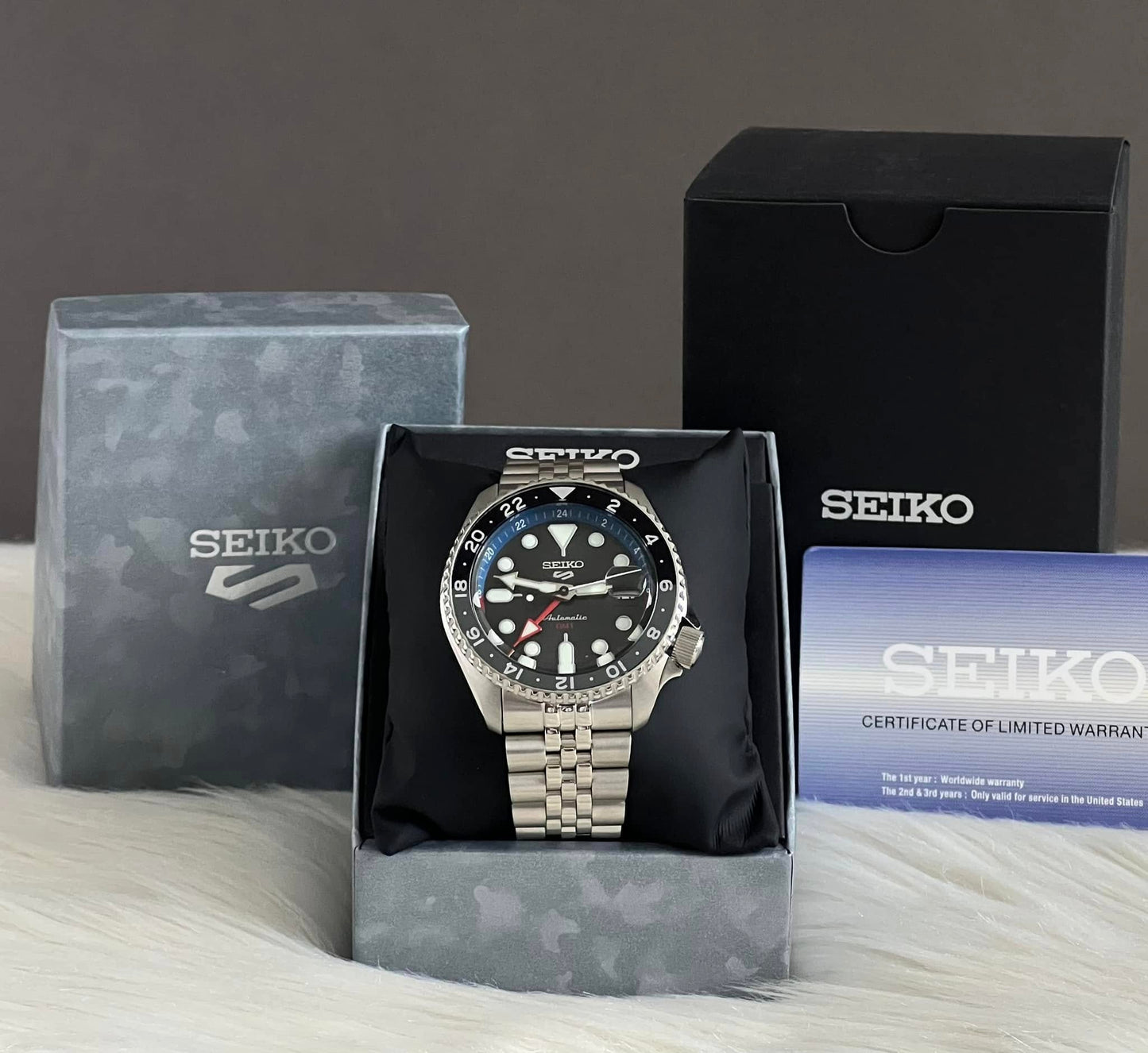 Seiko Men’s 5 Sports GMT Automatic Watch