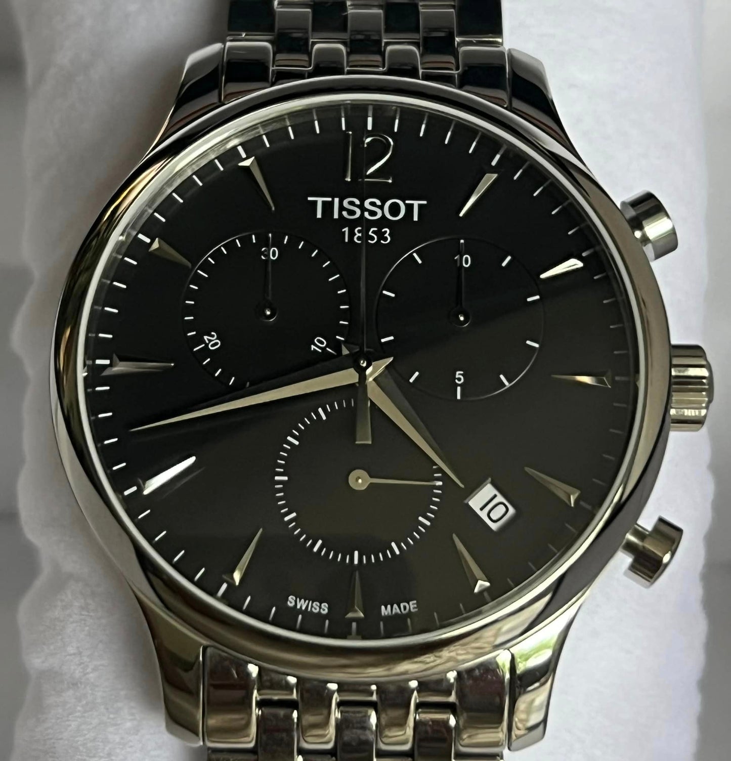 Tissot Men’s Chronograph Black Dial Watch