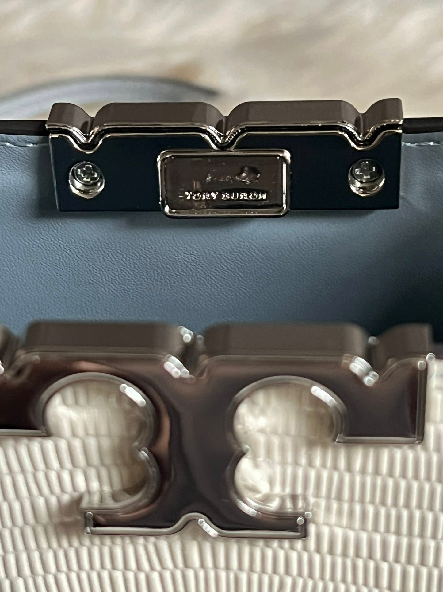 Tory Burch Eleanor Lizard Mini Satchel