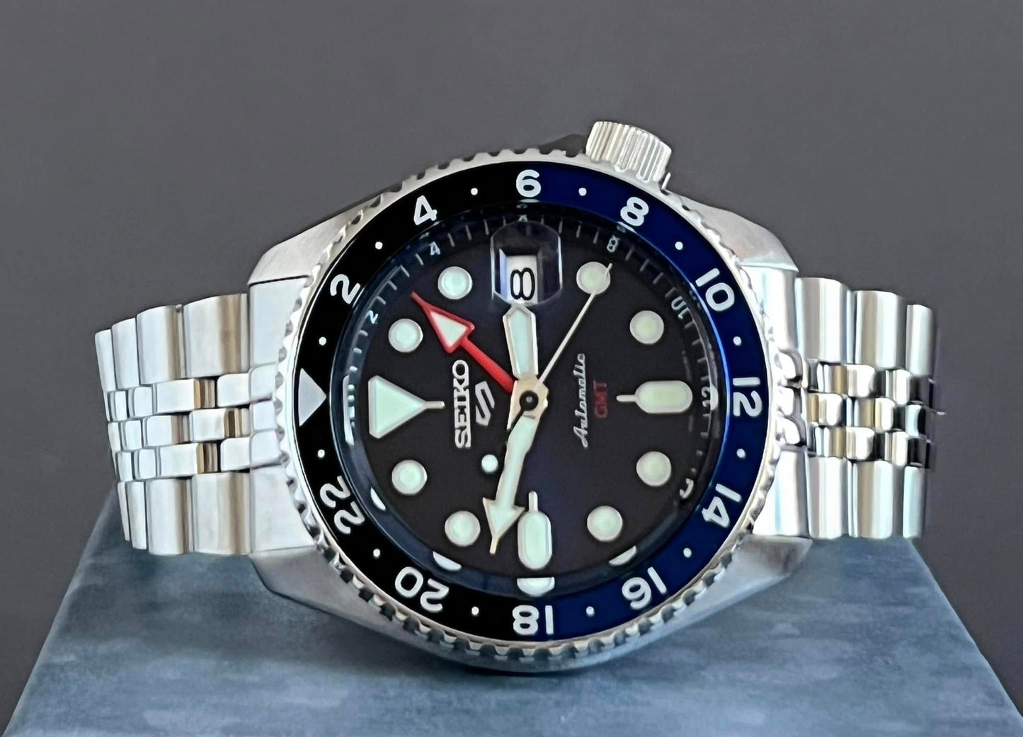 Seiko Men’s 5 Sports GMT Automatic Watch