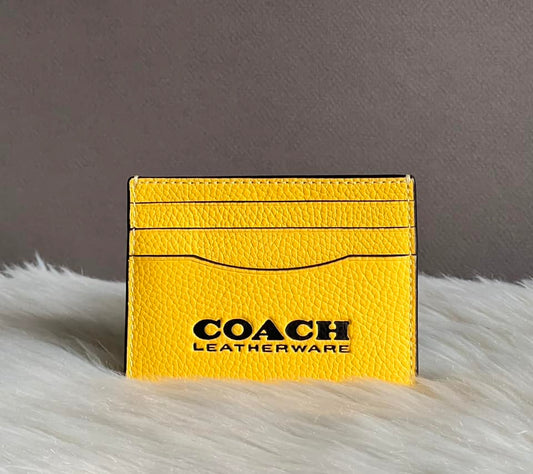 Coach Flat Card Case Leatherware