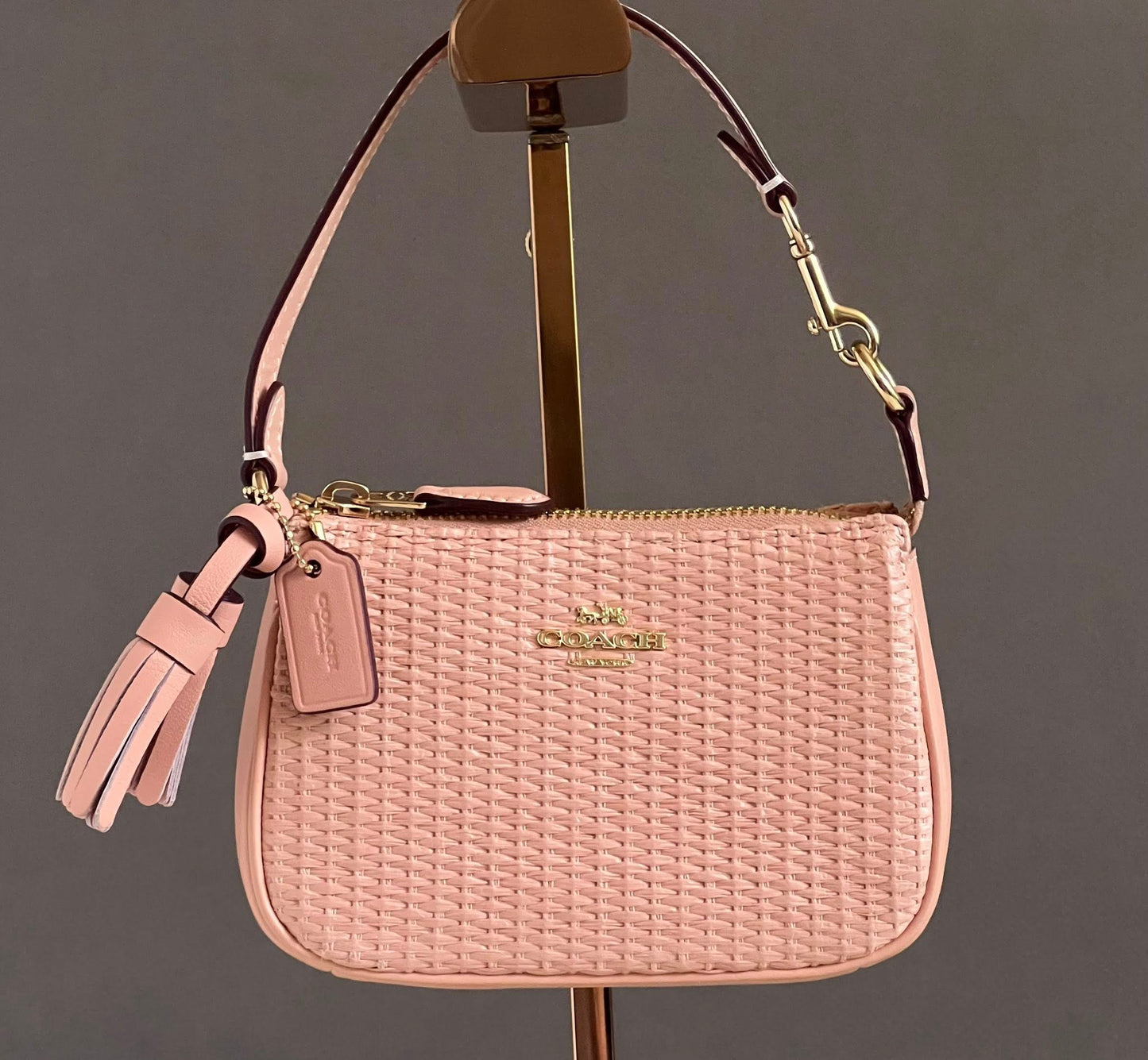 Coach Nolita 15 in Straw