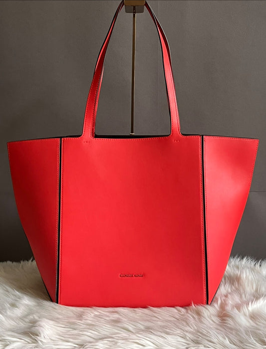 Michael Kors Jordi Large Leather Tote Bag