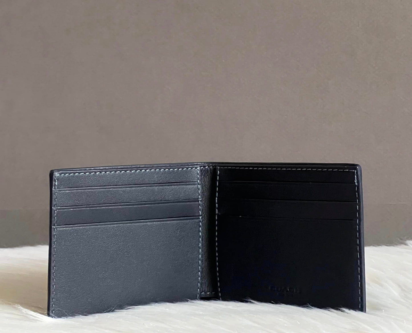 Coach Men’s Slim Billfold Wallet In Colorblock