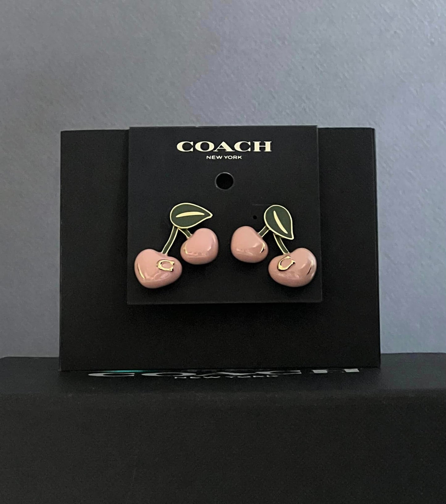 Coach Cherry Stud Earrings