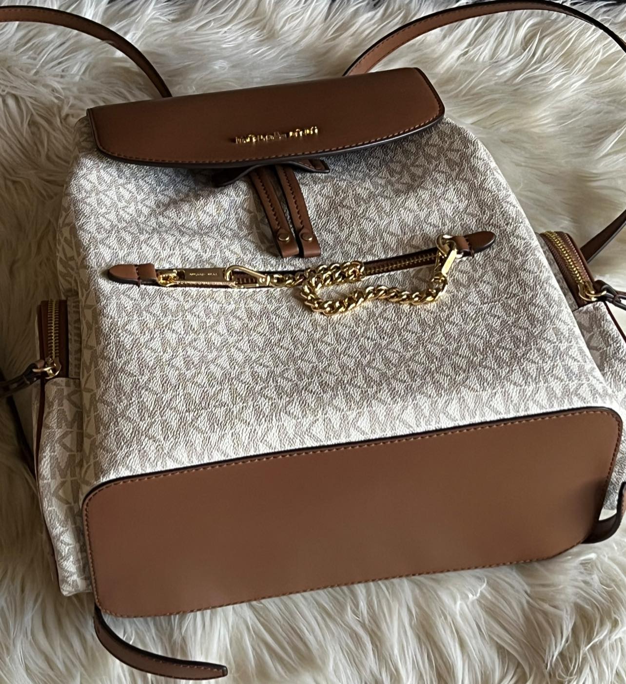 Michael Kors Jet Set Large Logo Backpack