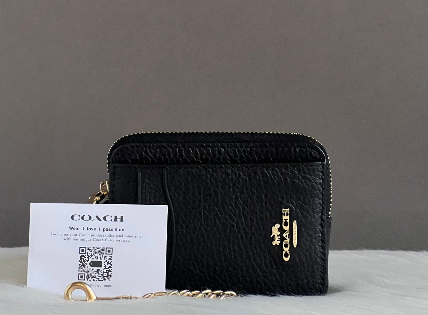 Coach Zip Card Case