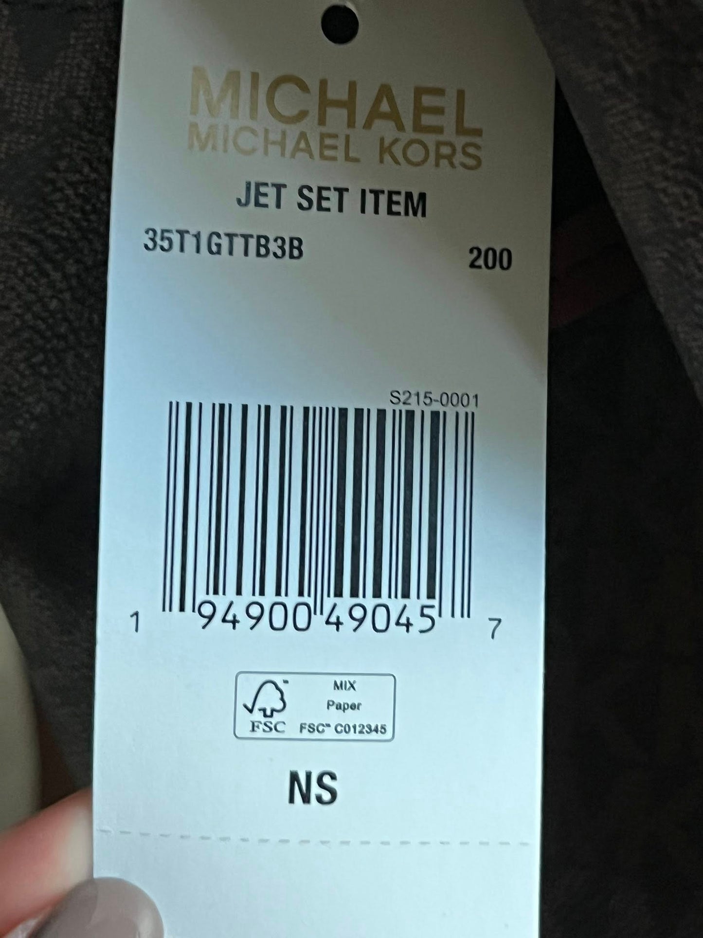 Michael Kors Jet Set Large Logo Backpack