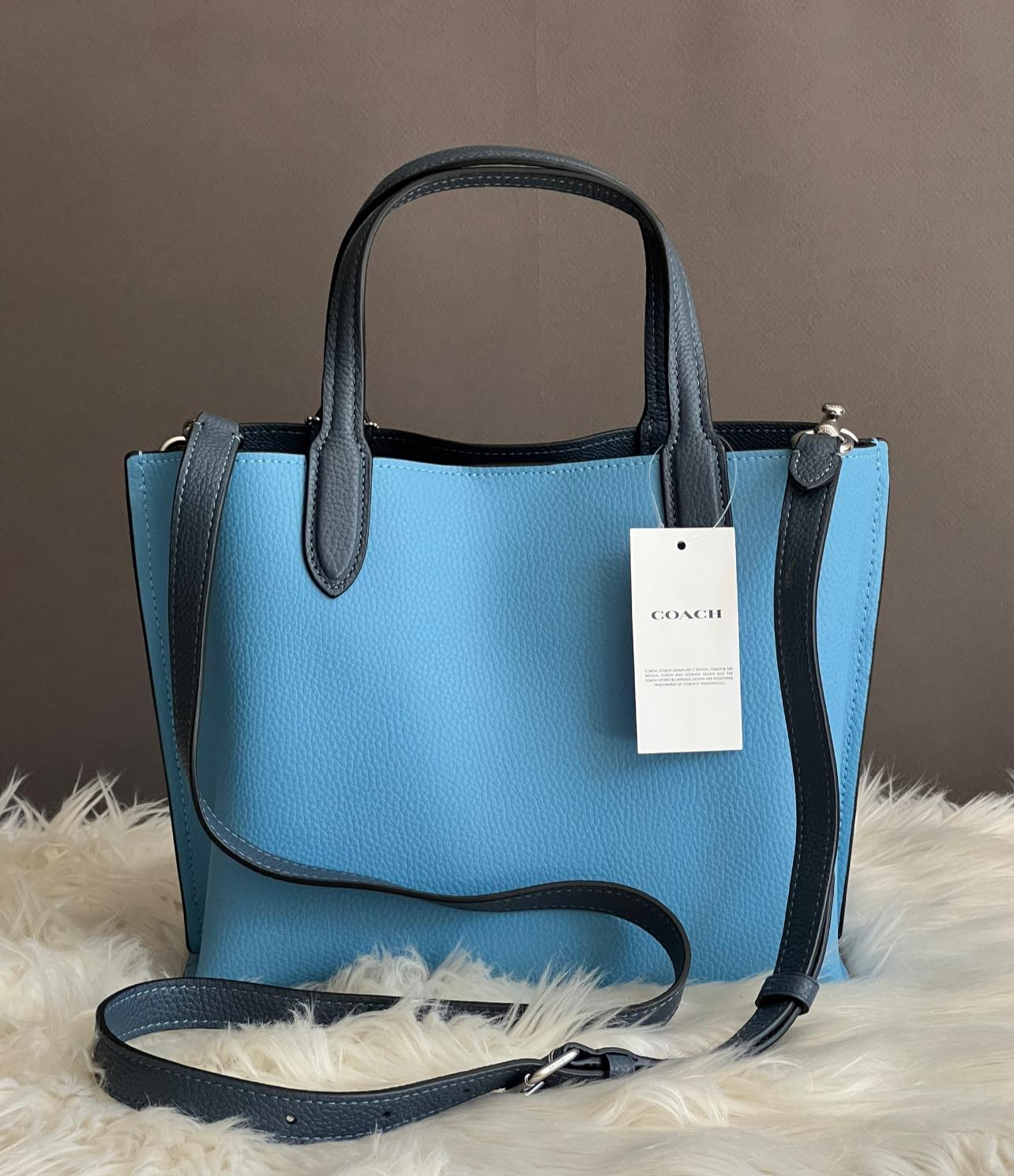 Coach Willow Tote 24 in Colorblock