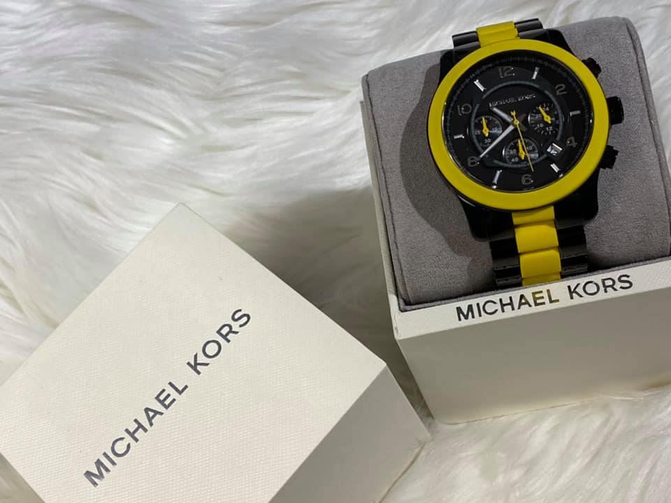 Michael Kors Men’s Runway Chronograph Black IP Stainless Steel