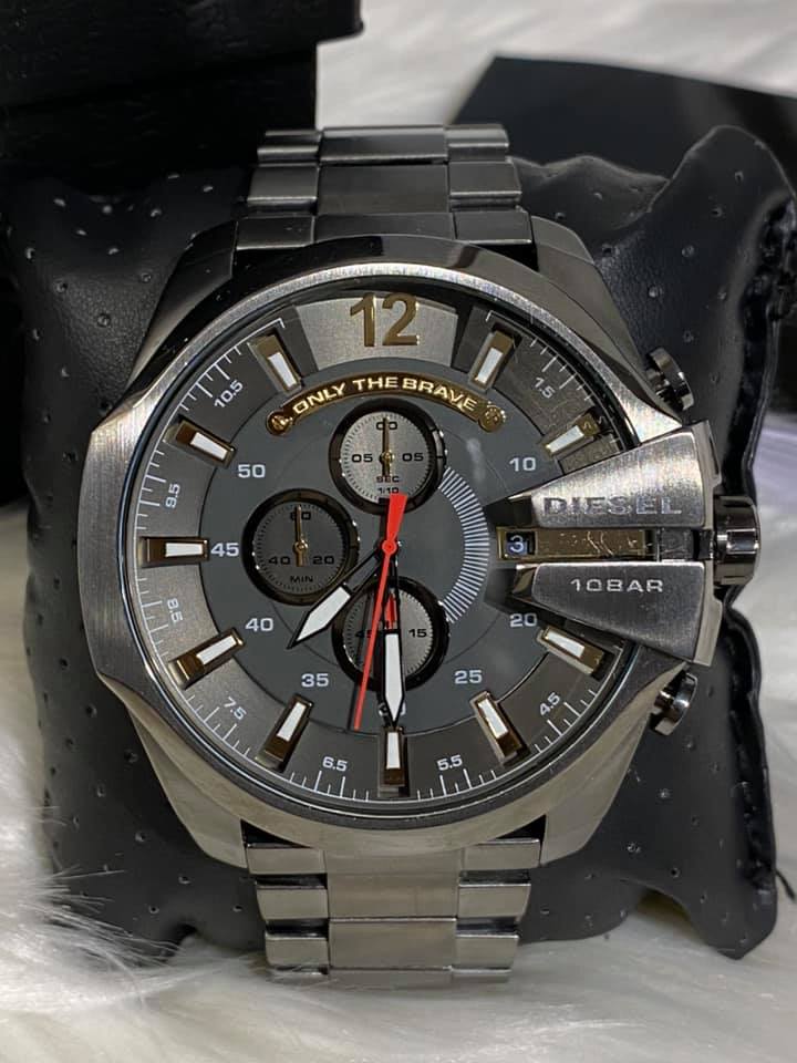 Diesel men's mega on sale chief chronograph watch