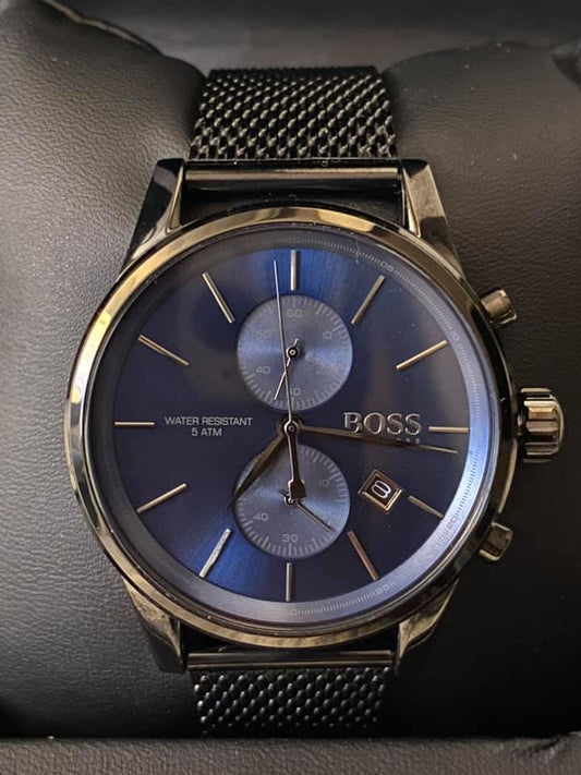 Hugo Boss Men’s Mesh Bracelet Chronograph Watch