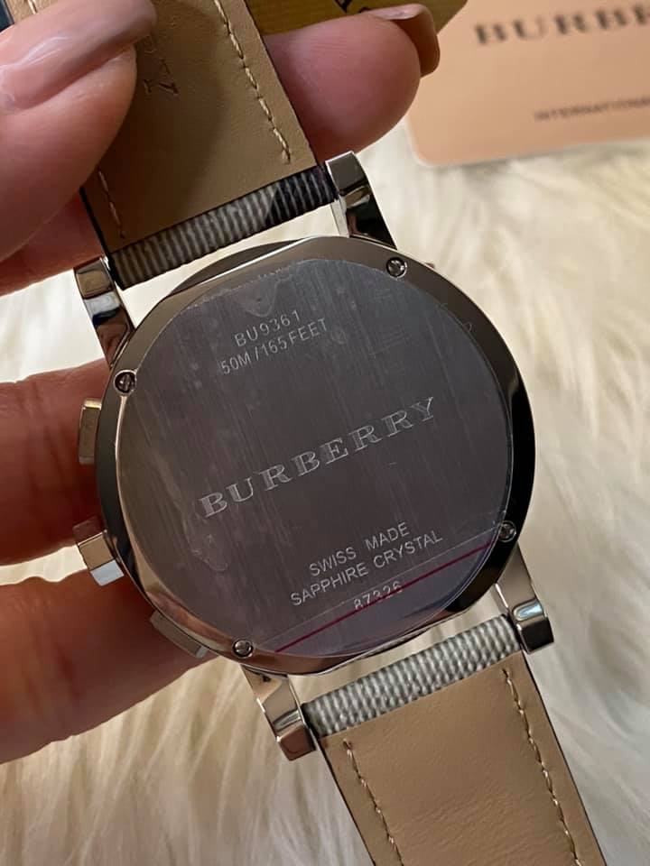 Burberry Men's Swiss Chronograph Gray Ion Steel 42mm Men's Watch