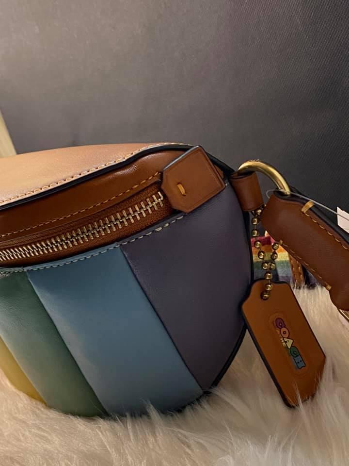 Coach Bethany Belt Bag with Rainbow Quilting Club de Mode