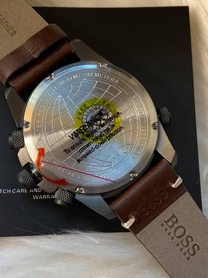 Hugo boss nomad watch instructions hot sale