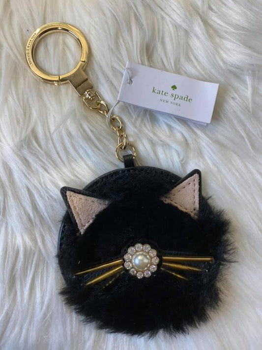 Kate Spade Cat Poof Key Fob