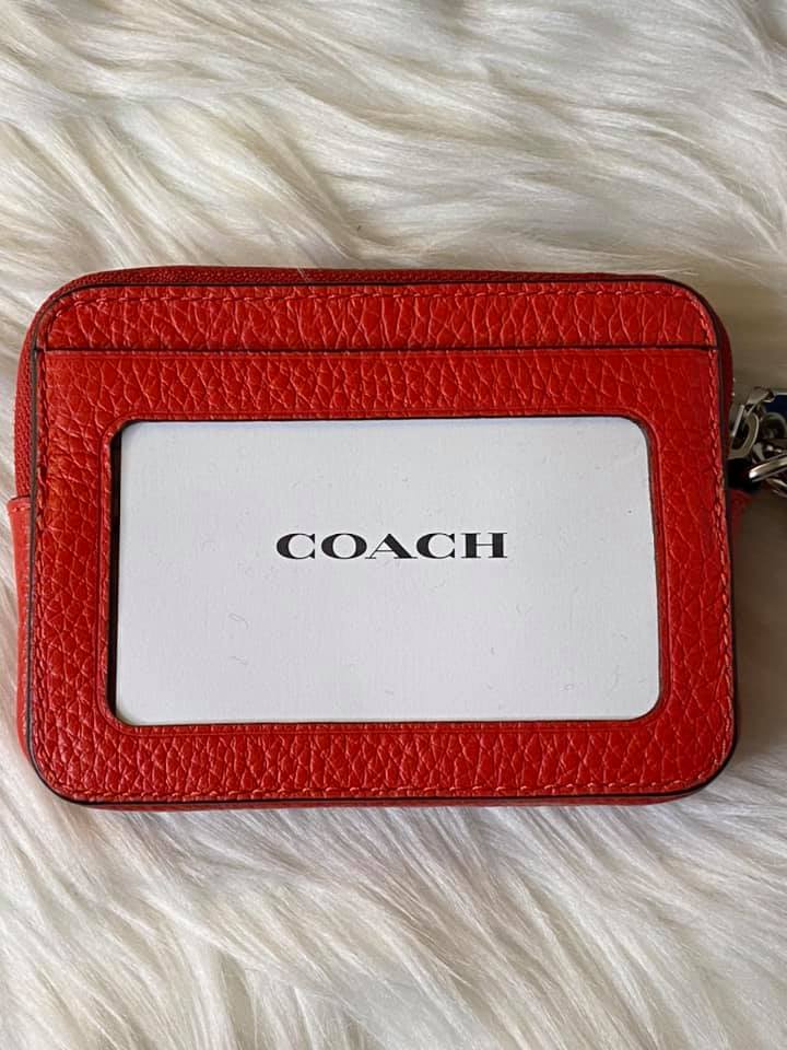 Coach Zip Card Case