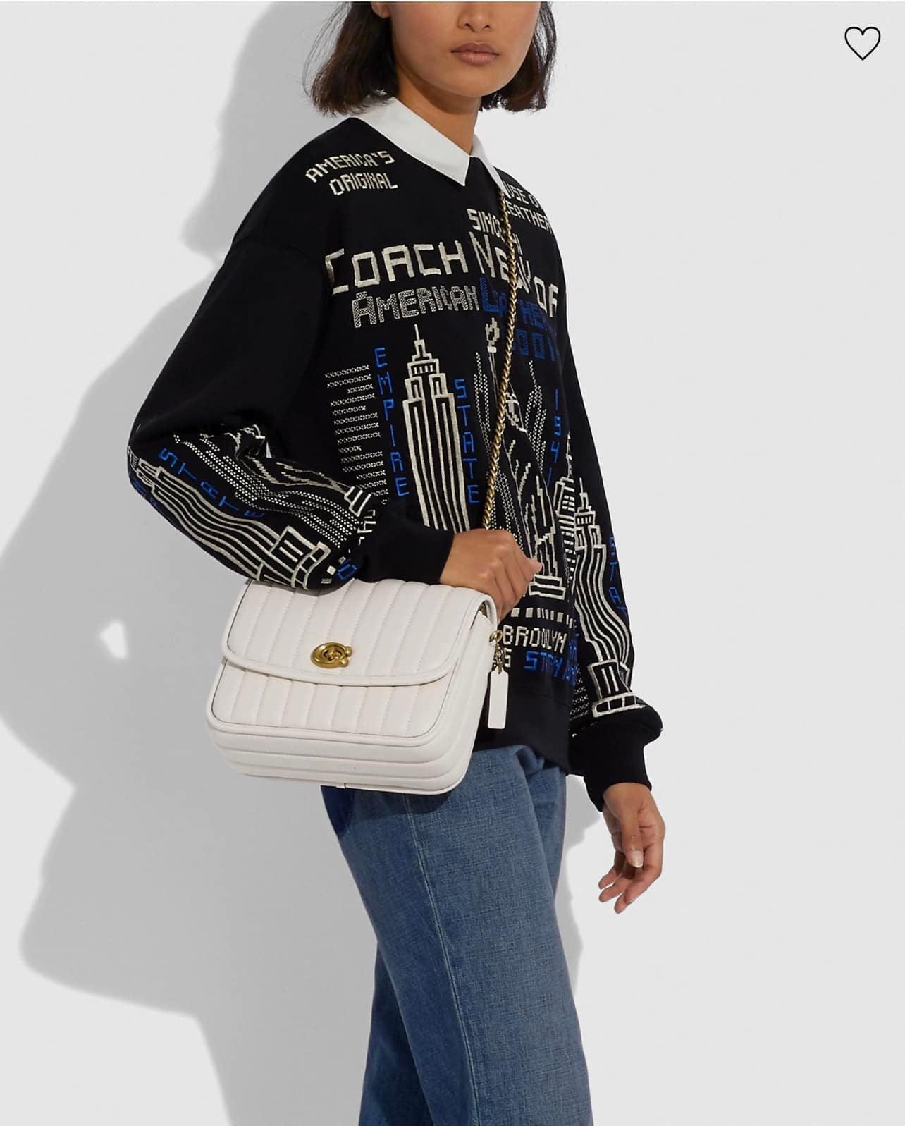 Coach Madison Shoulder Bag with Quilting