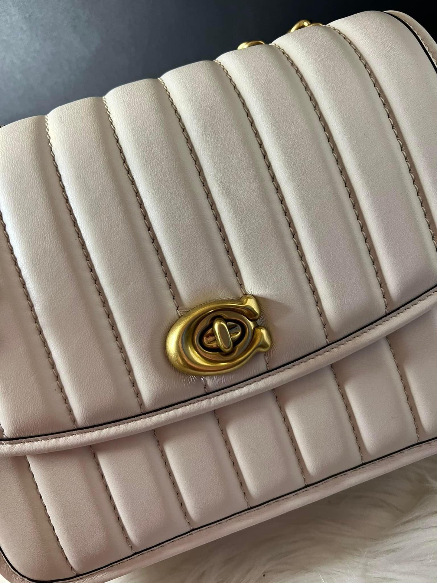 Coach Madison Shoulder Bag with Quilting