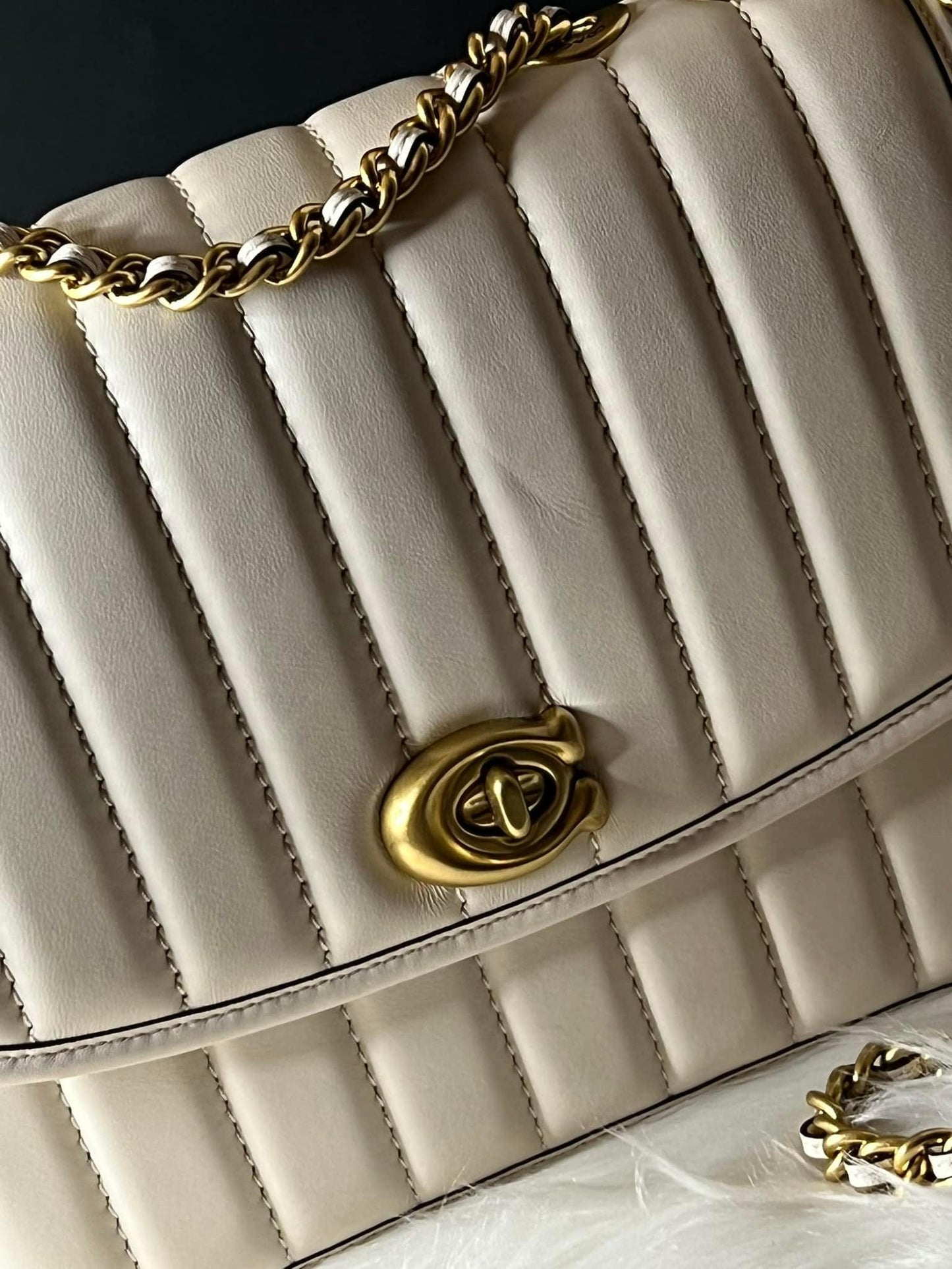 Coach Madison Shoulder Bag with Quilting