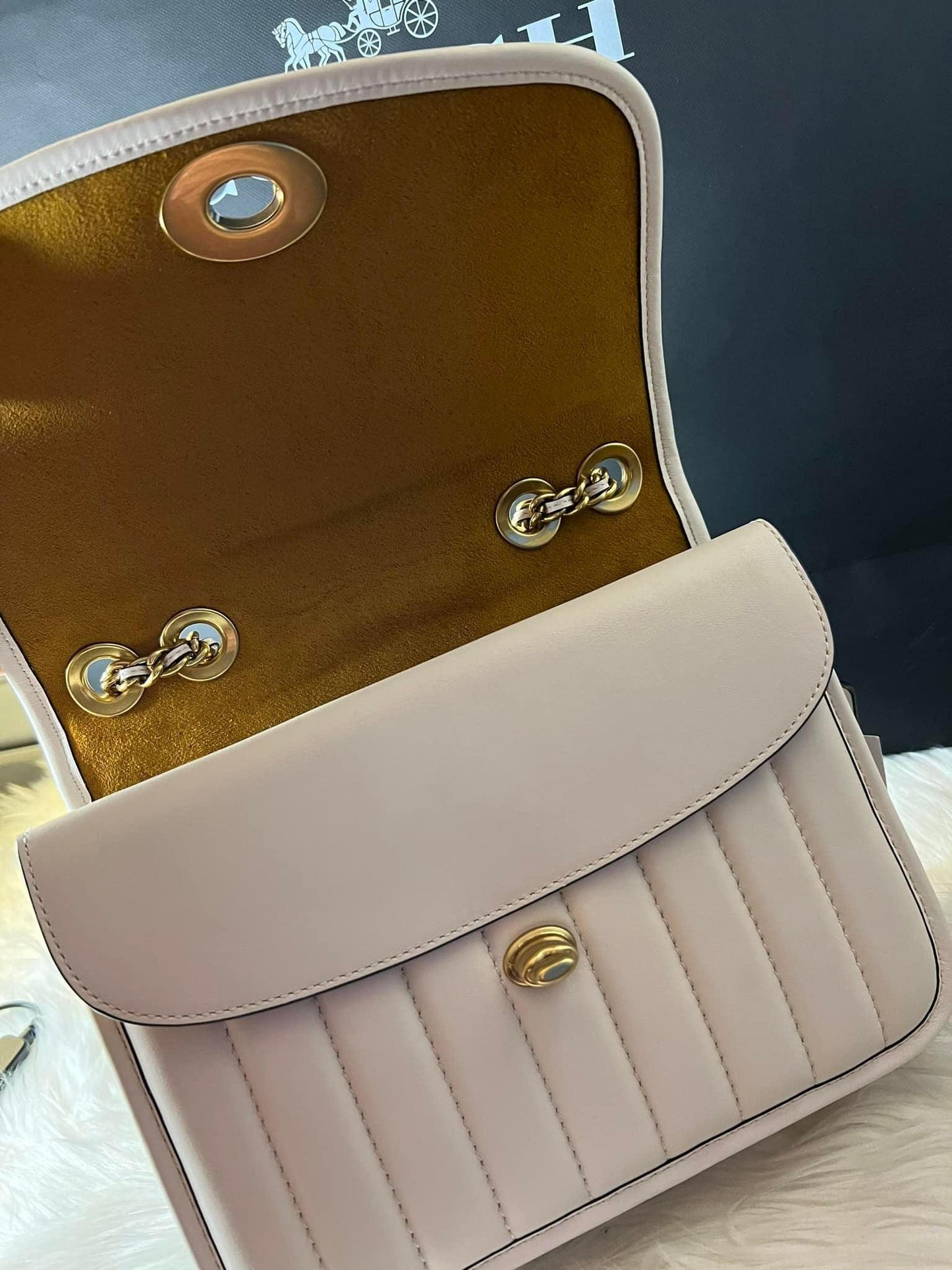 Coach Madison Shoulder Bag with Quilting
