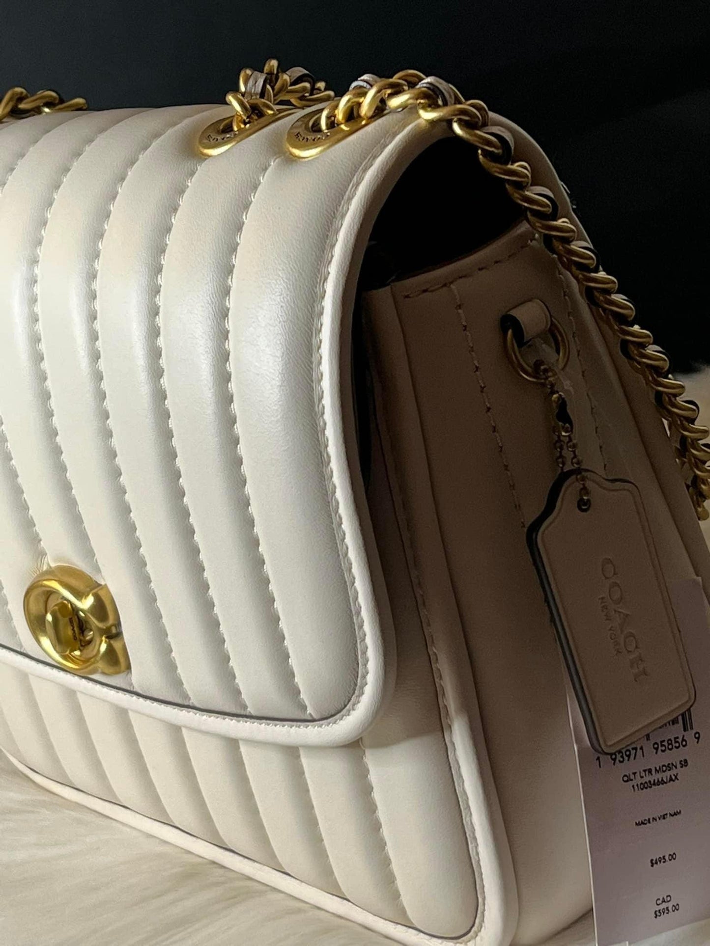 Coach Madison Shoulder Bag with Quilting