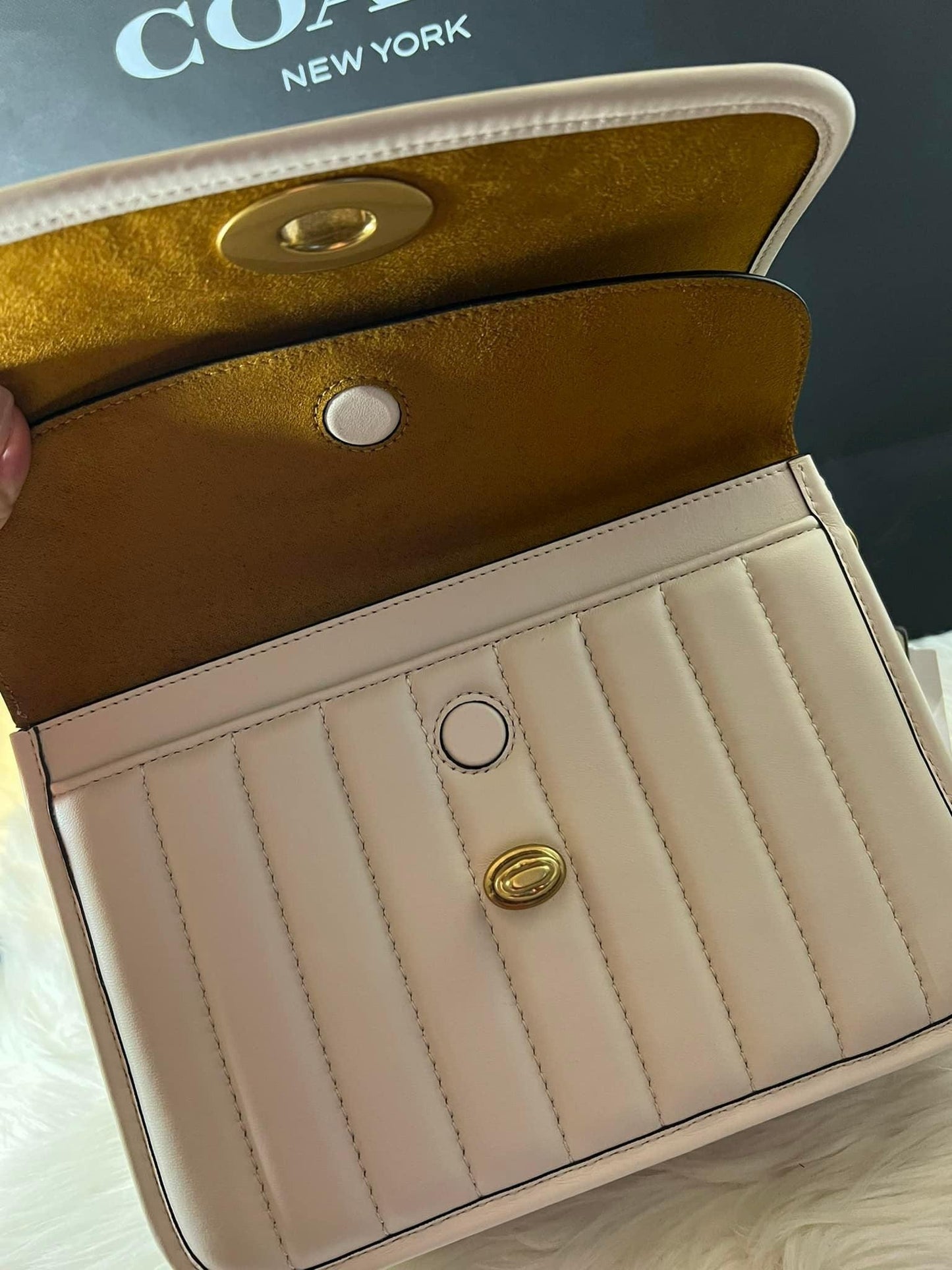 Coach Madison Shoulder Bag with Quilting