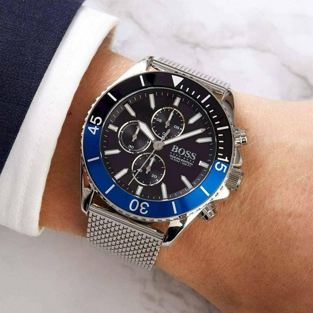 Hugo Boss Men s Ocean Edition Chronograph Watch Club de Mode