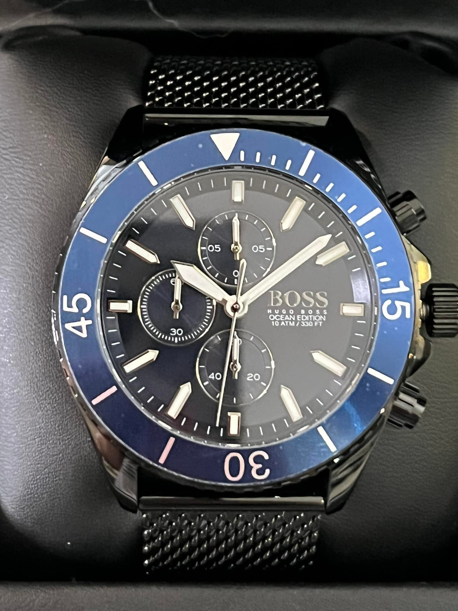 Hugo Boss Men s Ocean Edition Chronograph Watch Club de Mode