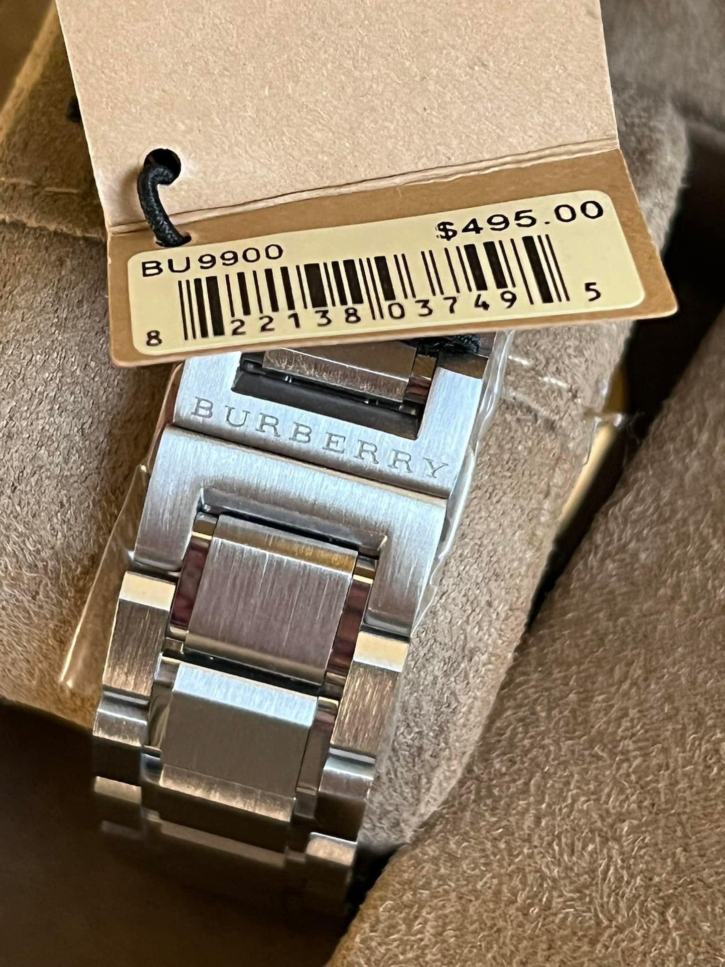 Burberry Men’s The City Silver Dial Steel Watch