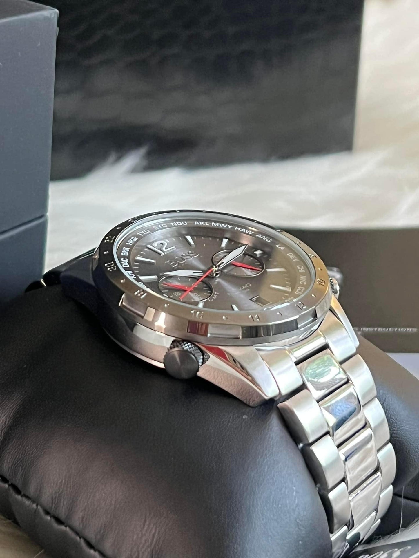 Hugo Boss Men’s Aero-Vela Chronograph Watch