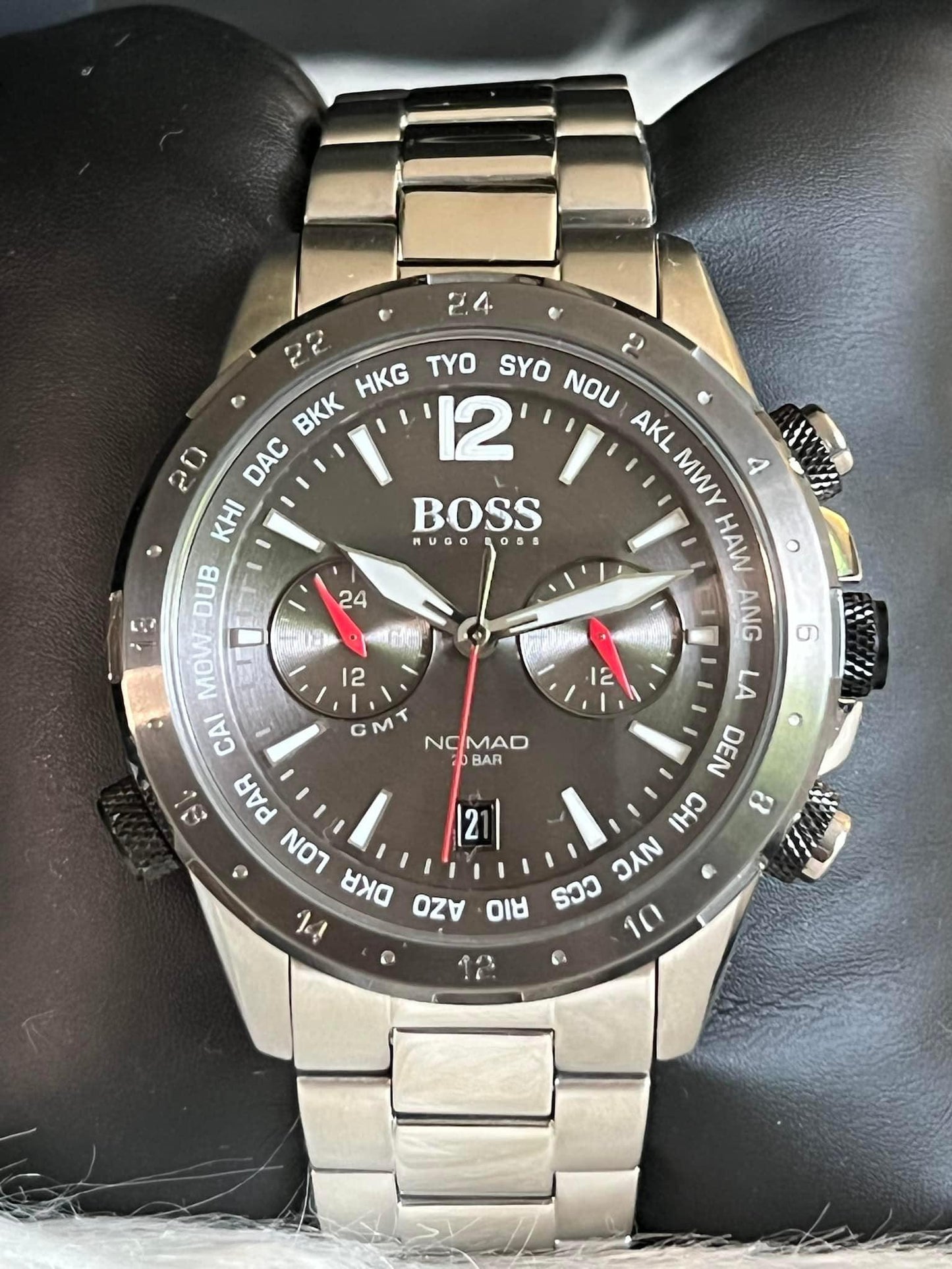 Hugo Boss Men’s Aero-Vela Chronograph Watch