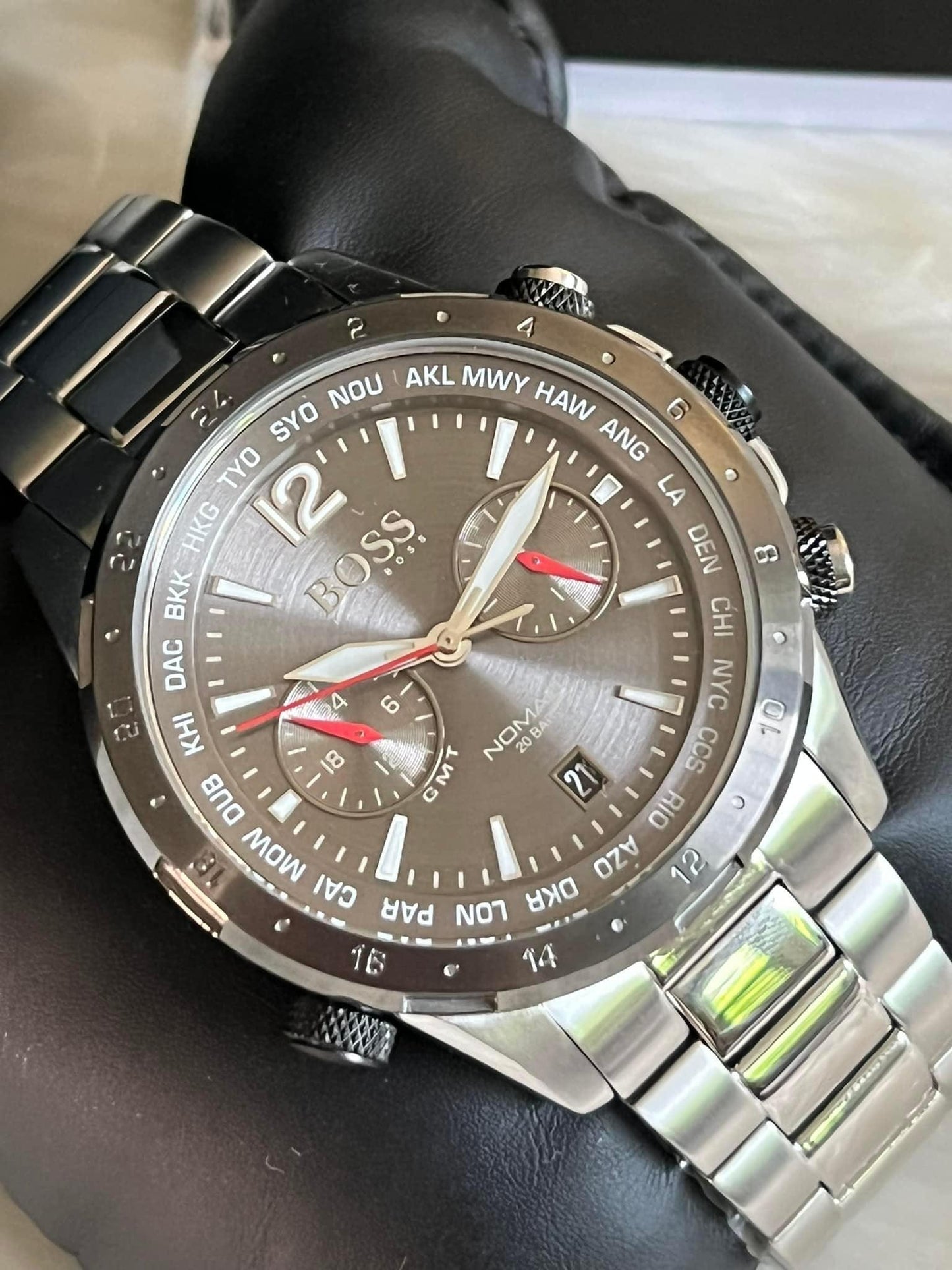 Hugo Boss Men’s Aero-Vela Chronograph Watch