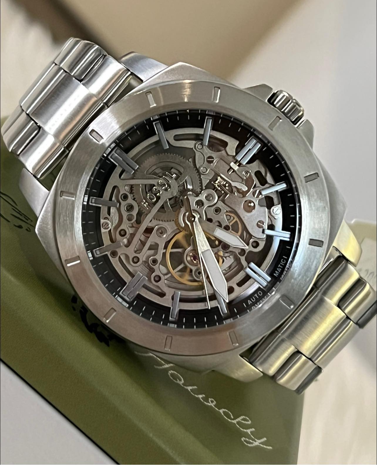 Privateer sport mechanical stainless steel watch sale