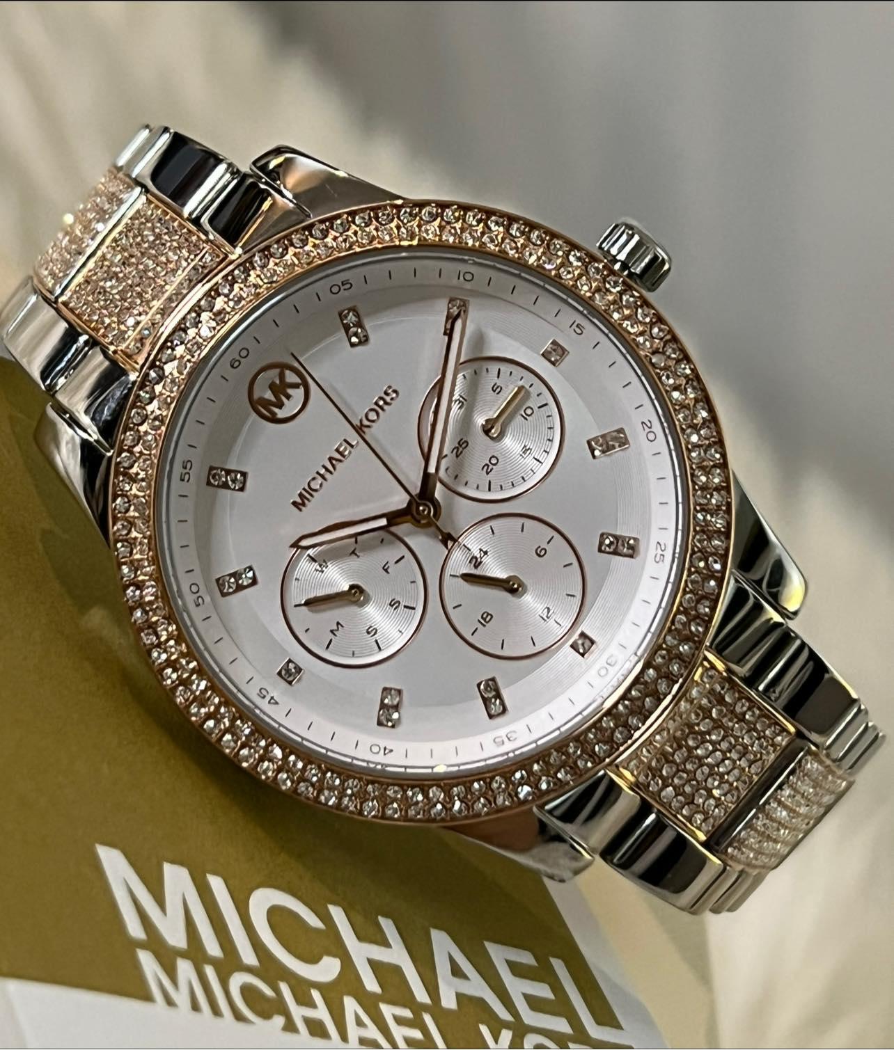 Michael kors 2 tone women's clearance watch