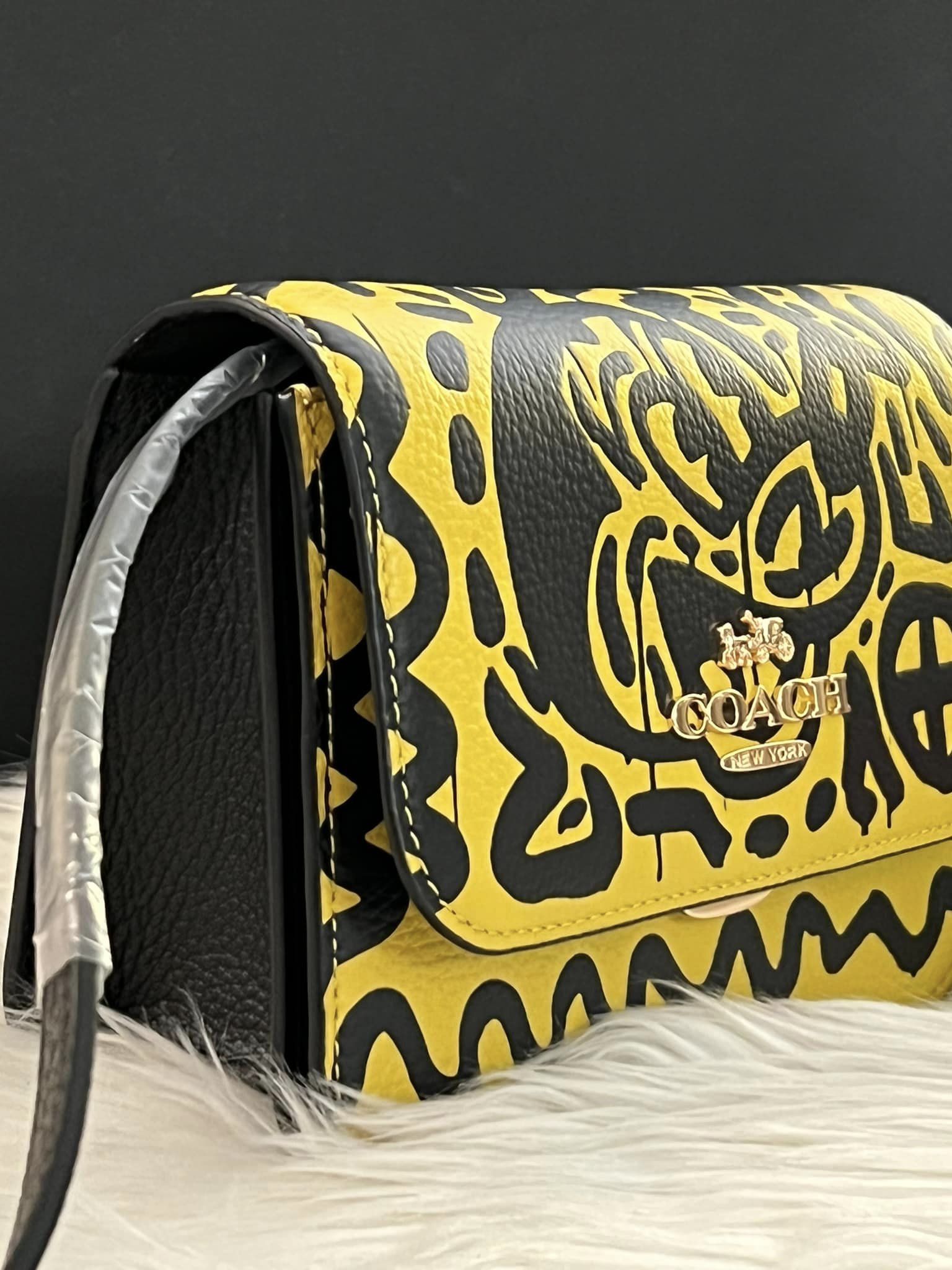 Coach Disney Mickey Mouse X Keith Haring Mini Brynn Crossbody