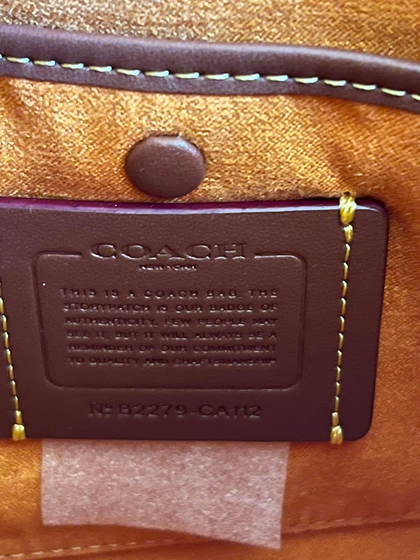Coach Tali Bucket Bag