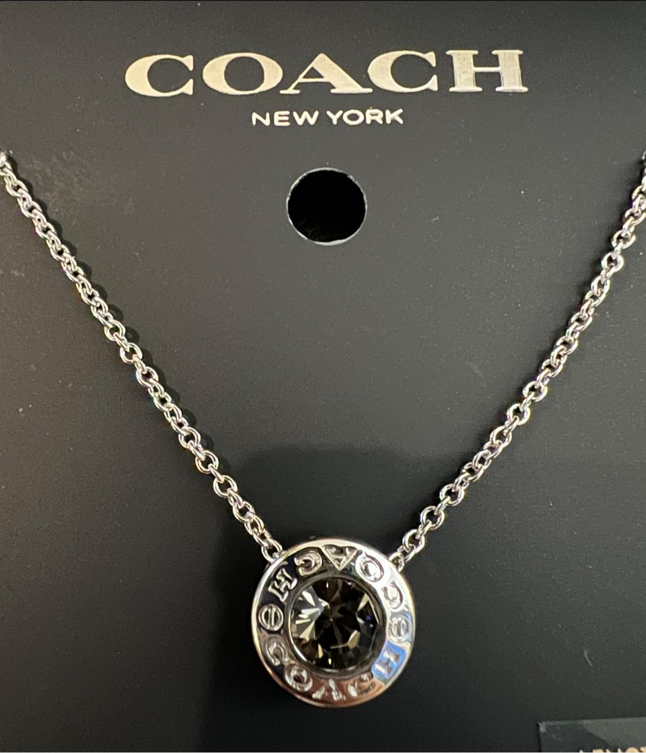 COACH® | Logo Script Necklace