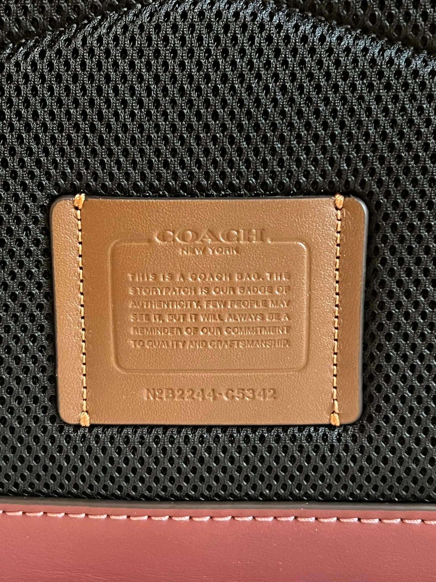 Coach League Flap Backpack In Colorblock