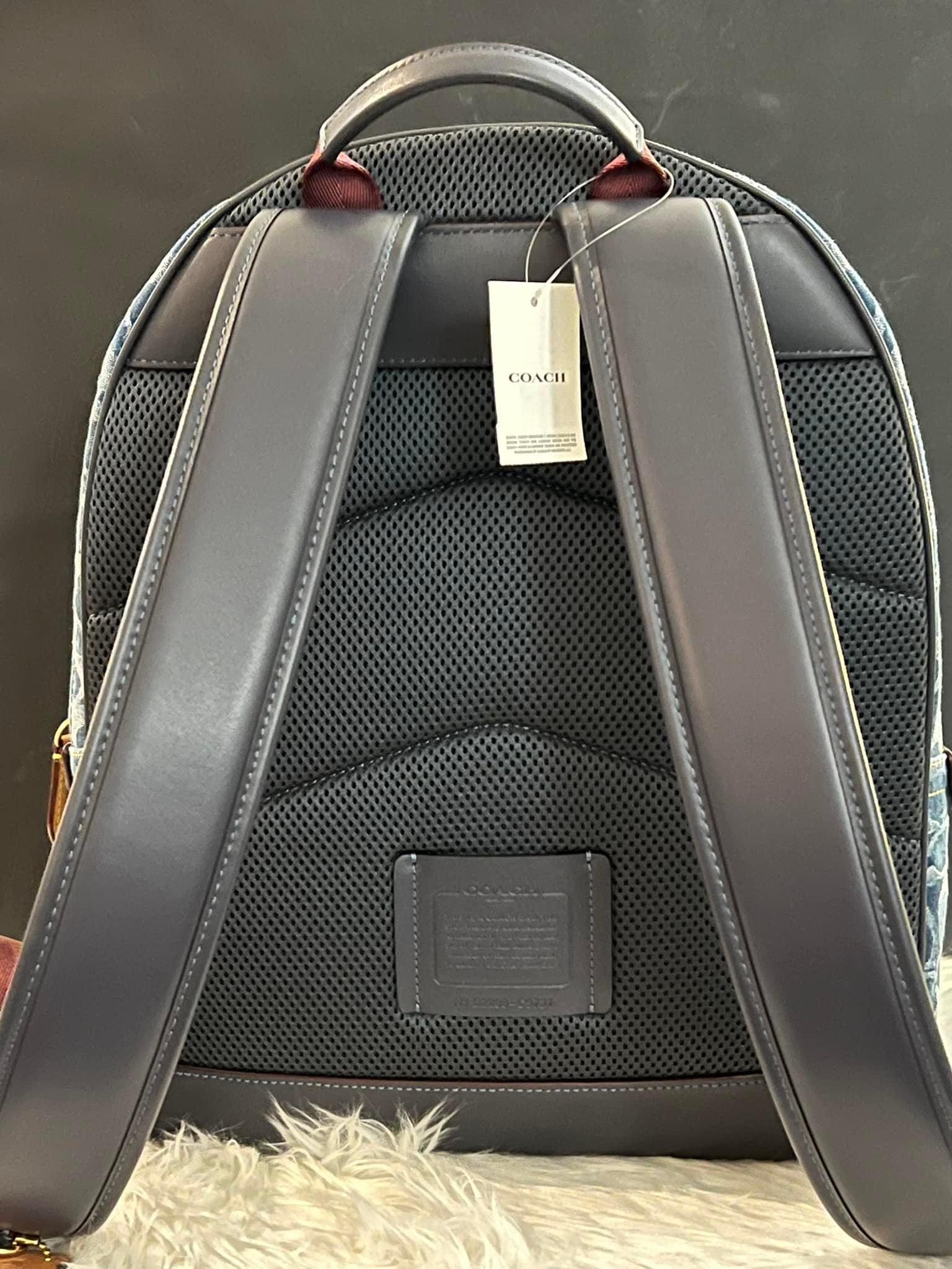 coach backpack kids Coach Charter Backpack In Signature Denim – Club de Mode