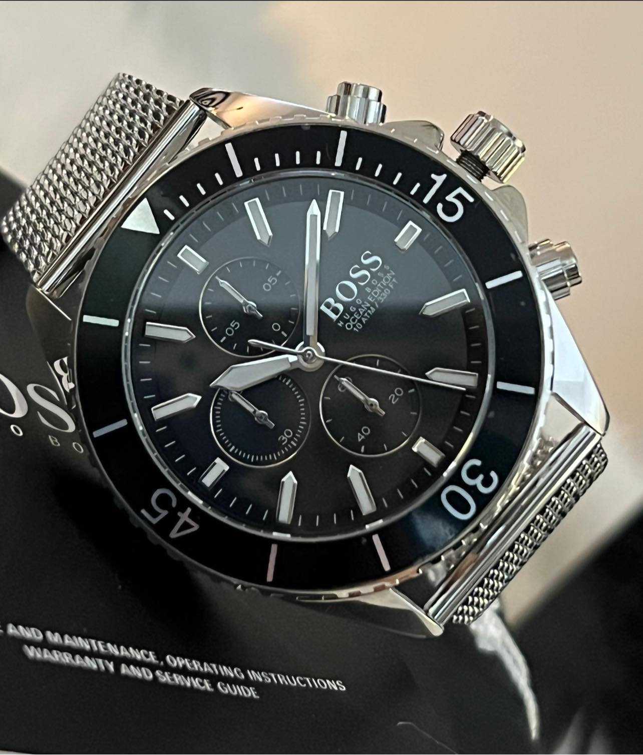 Boss ocean discount edition men's watch