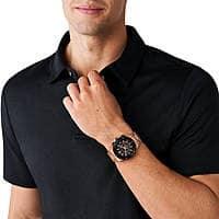 Michael Kors Men’s Bayville Automatic Chronograph Two-Tone Watch